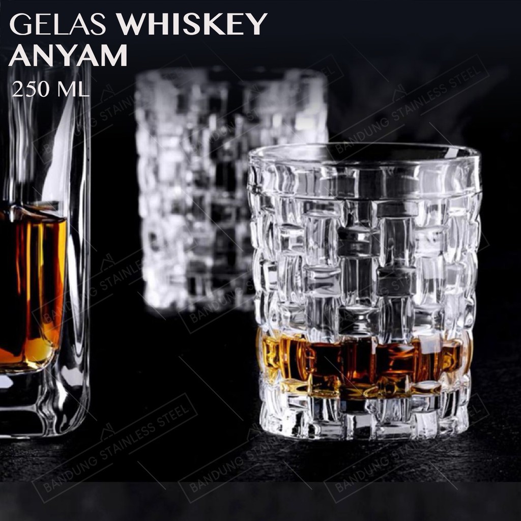 gelas whiskey 250ml beer bir vodka kaca cangkir old fashioned coktail air minum