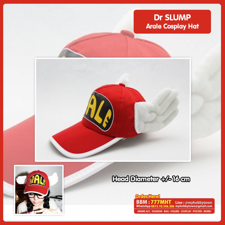 Topi ARALE - Dr. Slump - Cosplay Hat