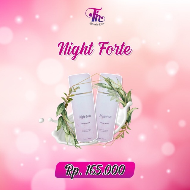 LOTION MALAM FH BEAUTY CARE // LOTION NIGHT FORTE
