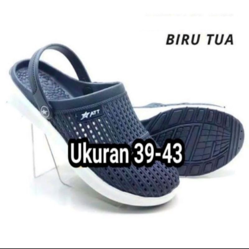 Sandal sepatu Att Karet keren 39-43