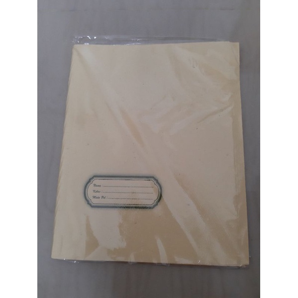 

isi 10 lembar sampul buku tulis samson payung coklat nama sekolah