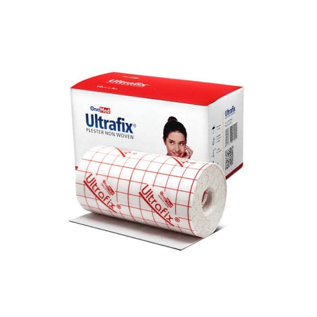 PLESTER PUTIH UNTUK LUKA. ULTRAFIX 10 CM X 5 METER