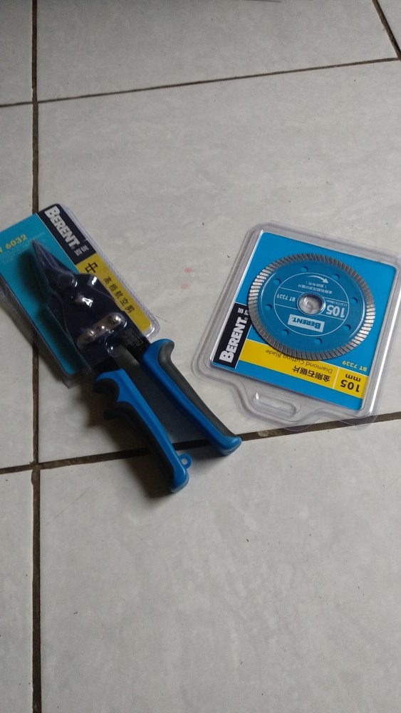 Berent Gunting Seng Hollow 10 Inch High Grade Aviation Snips Bt6032