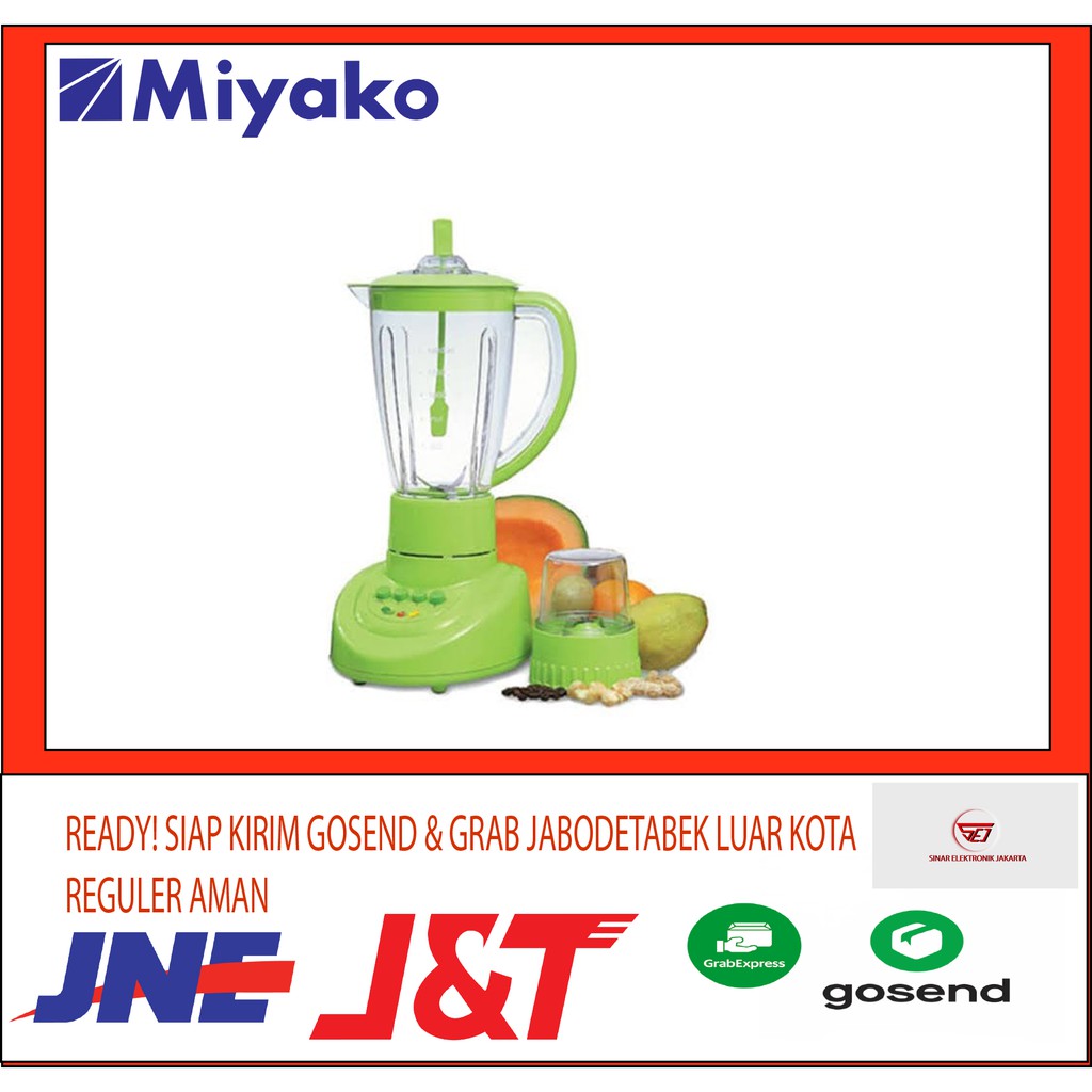 Miyako BL 151 PF/AP . Blender Plastik 2 Gelas 1.5 Ltr .Baru&amp;Bergaransi