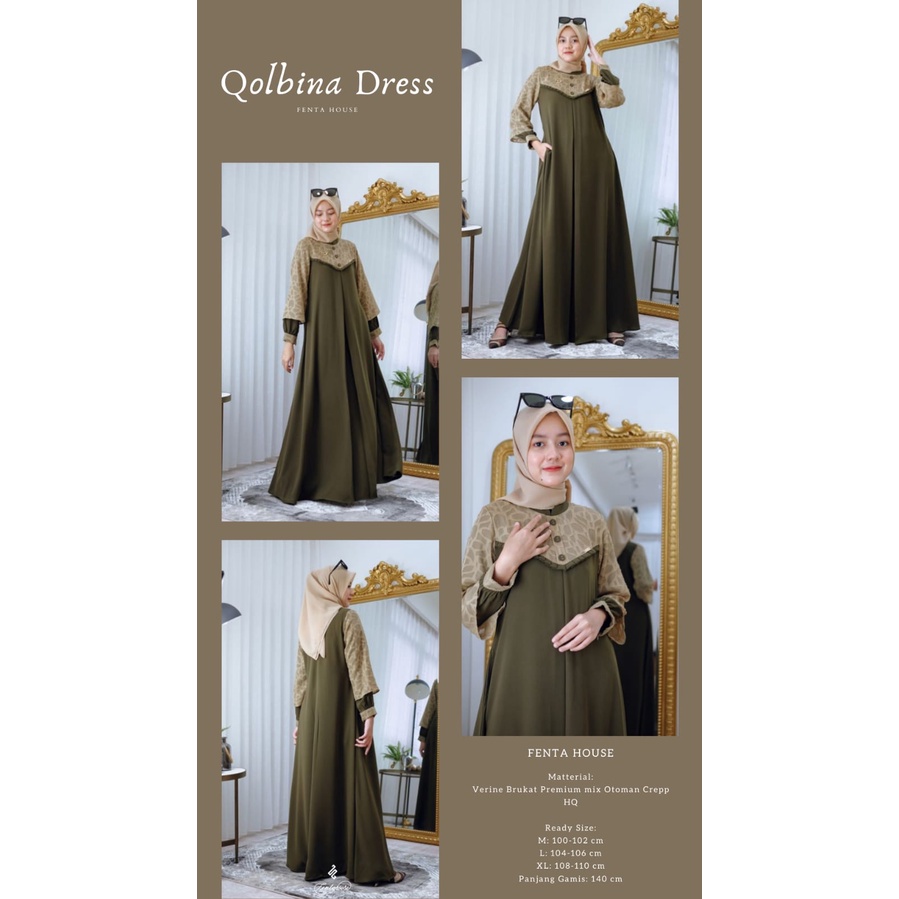 QOLBINA DRESS BY FENTAHOUSE ORIGINAL