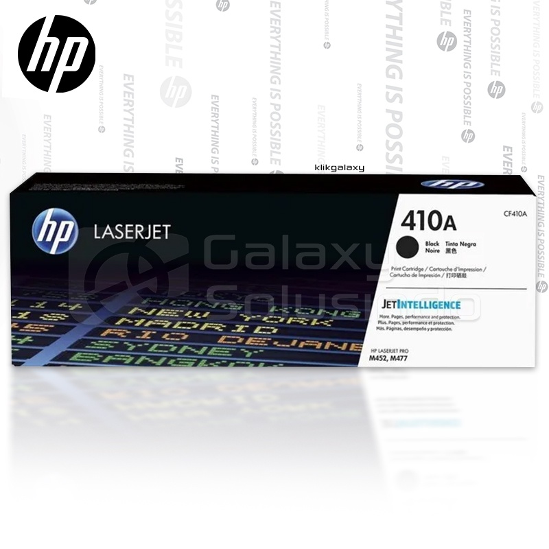 HP 410A Black Original LaserJet Toner Cartridge - CF410A