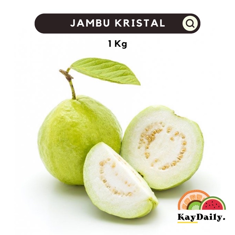 

JAMBU BIJI KRISTAL 1 KG