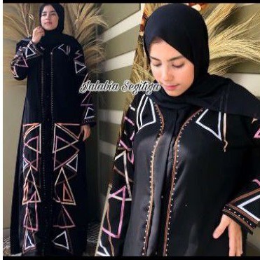 New Exclusive Abaya Gamis Htm Saudi Fashion Muslim Arab Syari Zephy Turky Umroh Dubay Jalabiya segit