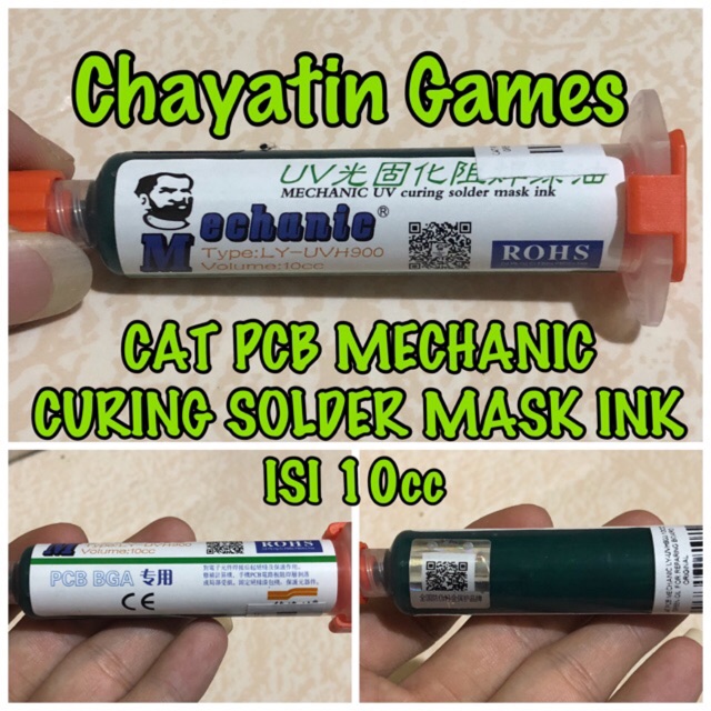 CAT PELAPIS PCB MECHANIC / CURING SOLDER MASK INK