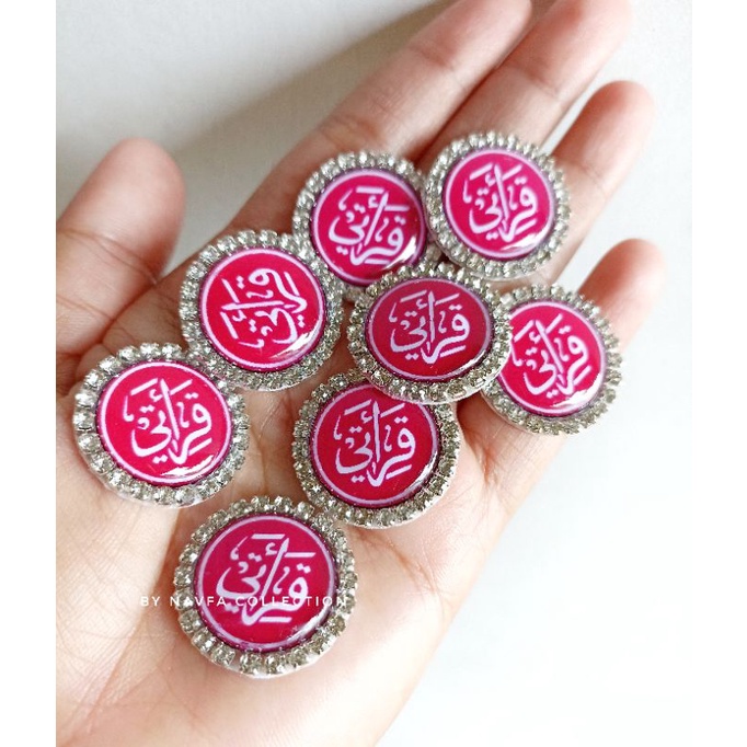 BROS PIN LOGO QIROATI / BROS JILBAB LOGO CUSTOM