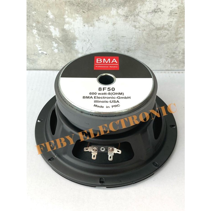 Speaker 8inch BMA 8F50 Low Mid Speaker 8" 8in