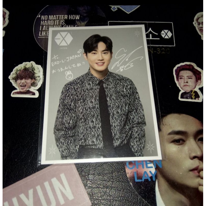 EXO Suho Exploration in Japan Photocard