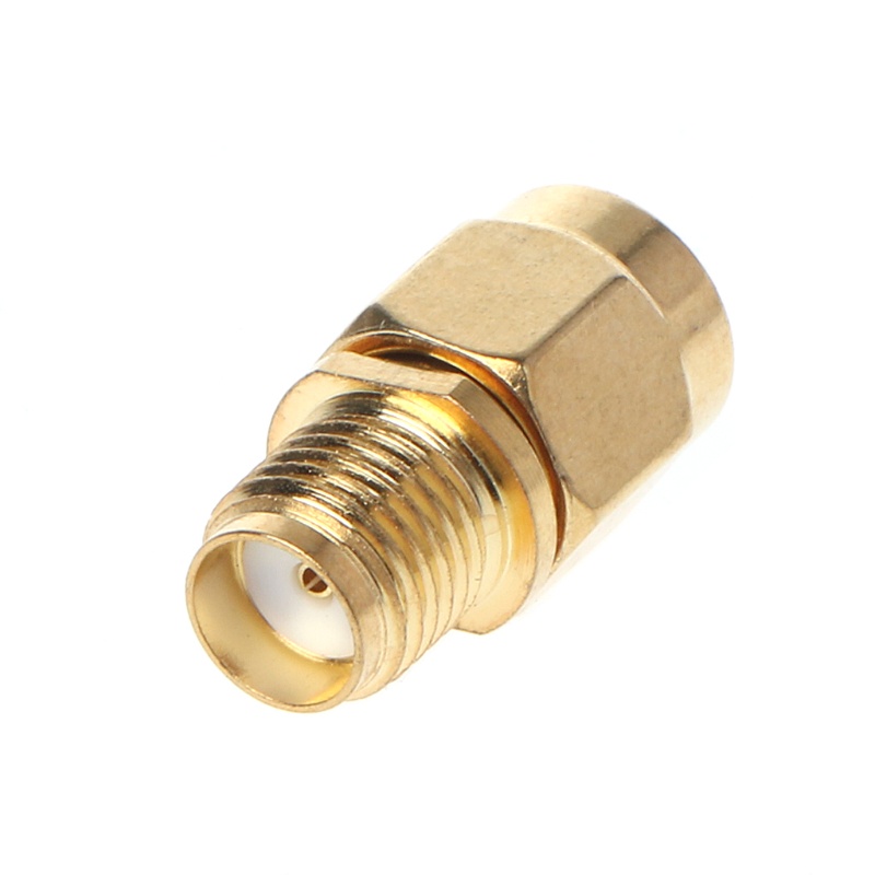 zzz RP-SMA Male Plug To SMA Female Jack Straight RF Adapter Coaxial Connector Converter