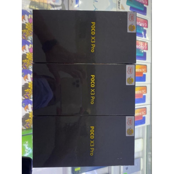 xiaomi poco x3 pro 8/256 baru segel garansi resmi tam