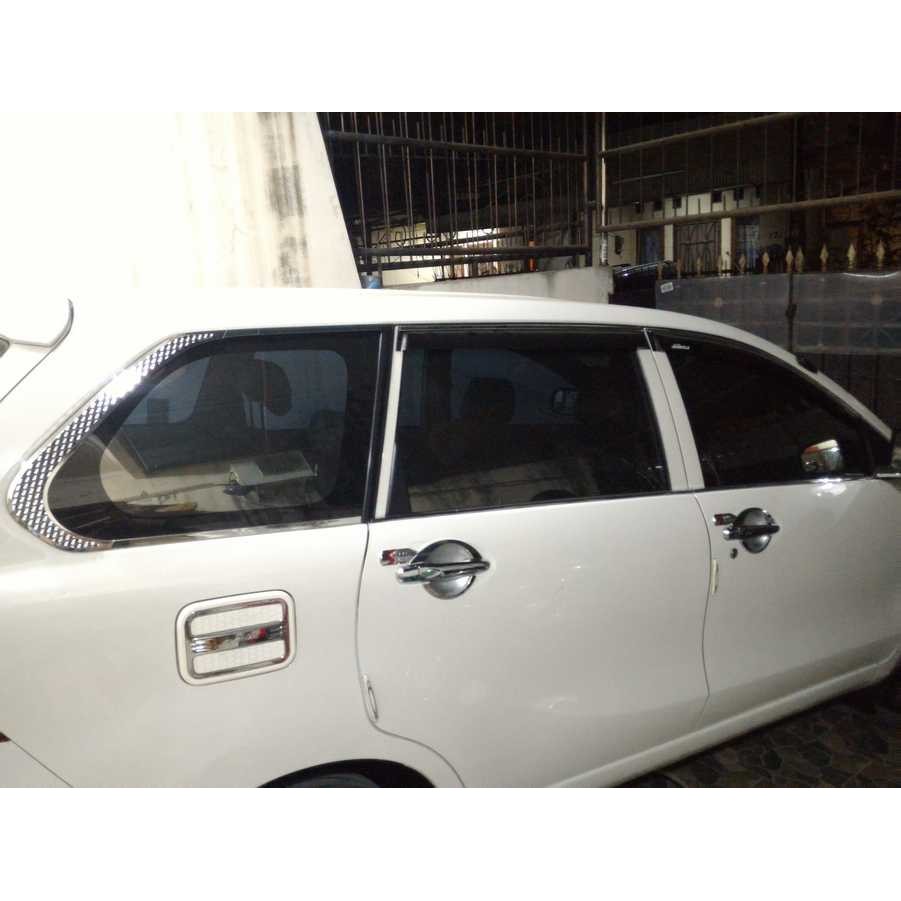 List Kaca Samping Chrome Full  / Keliling All New Avanza / Xenia / Veloz CUSTOME