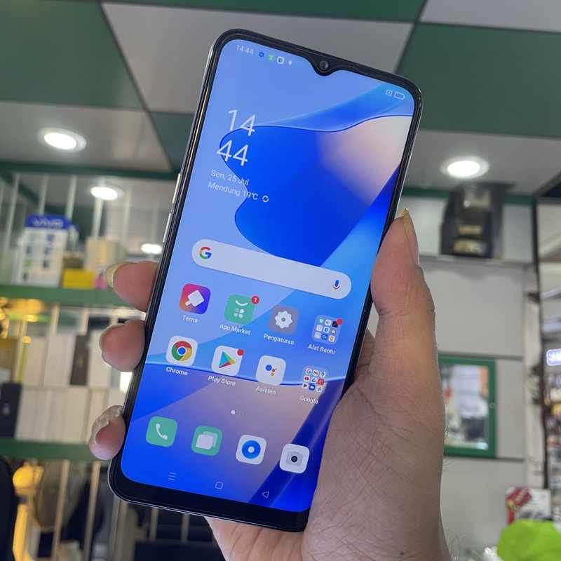 Oppo A16 ram 3gb second bekas pernah pakai