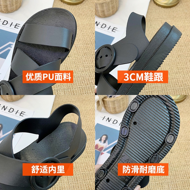 GISF Rusellia Sandal Import Fashion Wanita Korea 2022 - Real Pic