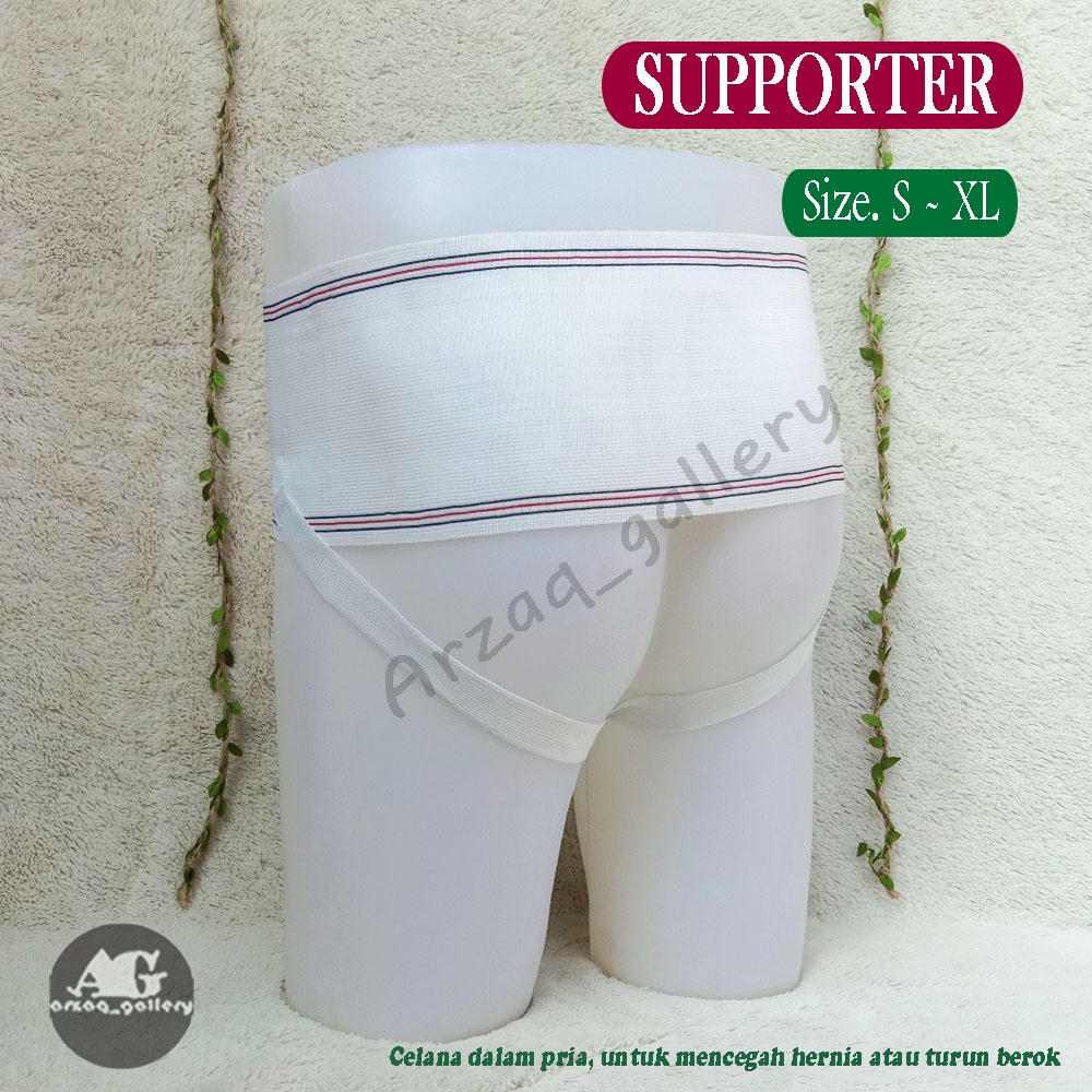 CELANA HERNIA SUPPORTER/CD TURUN BEROK/CD SPORTER/CD PRIA AGNESIS/KORSET SUPPORTER OLAHRAGA/SUPORTER  | PAKAIAN DALAM PRIA DEWASA | CELANA DALAM