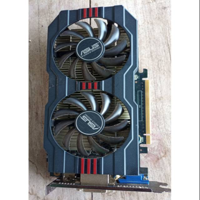 VGA ASUS GTX 750ti 2gb 128bit (Bekas)