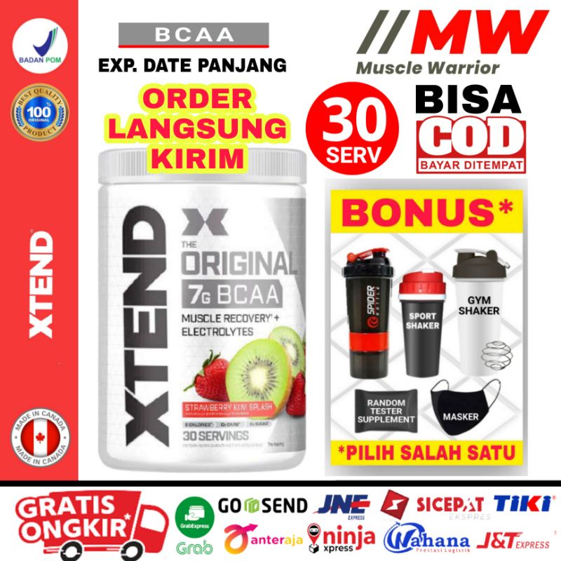 XTEND BCAA 30 serv Xtend BCAA 30 serving BPOM XTEND BCAA 30serv XTEND 30 serv X.TEND 30 X TEND 30 AS