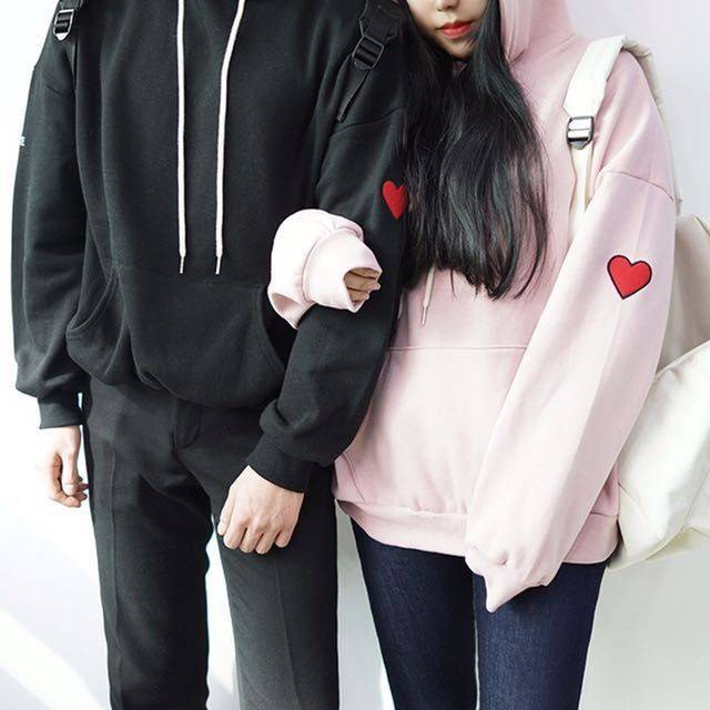 hoodie couple shopee