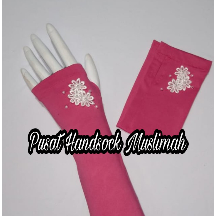 TERLARIS !! HANDSOCK FLOWER MURAH