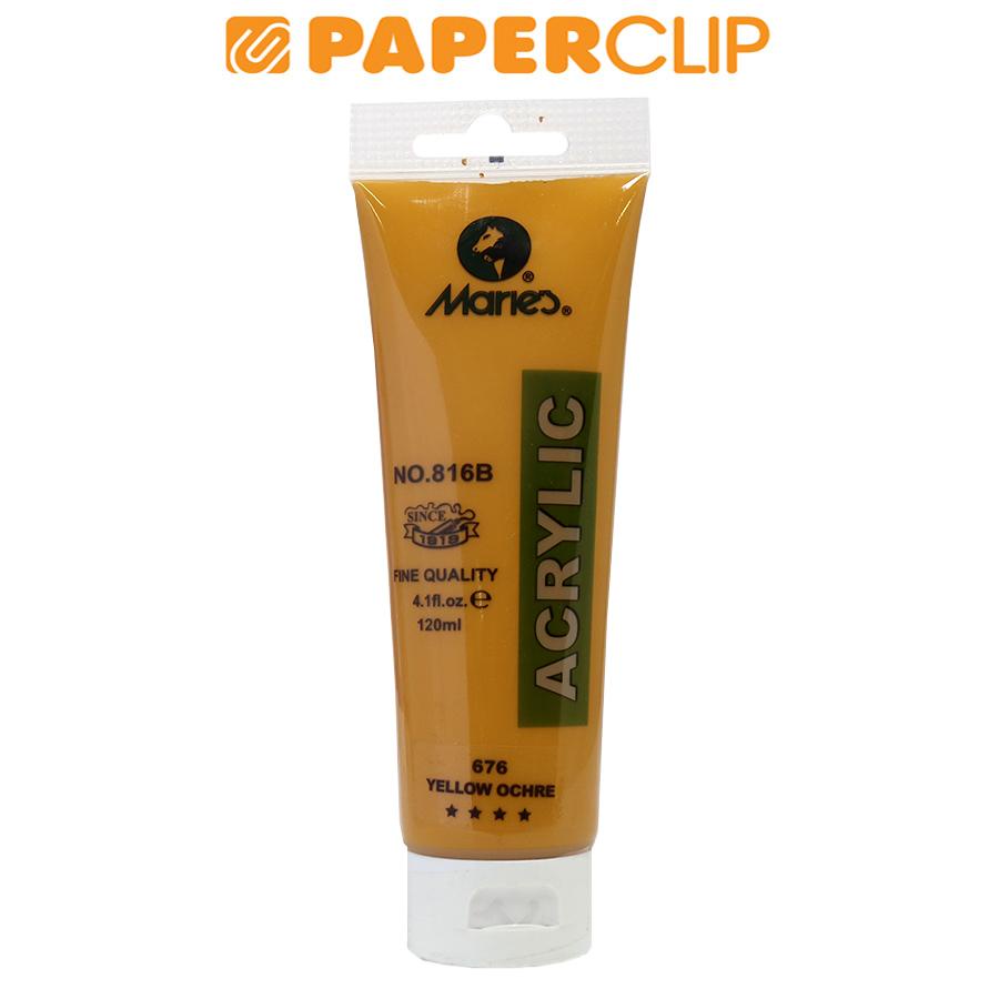 

CAT ACRYLIC MARIES 816B-676 120ML YELLOW OCHRE