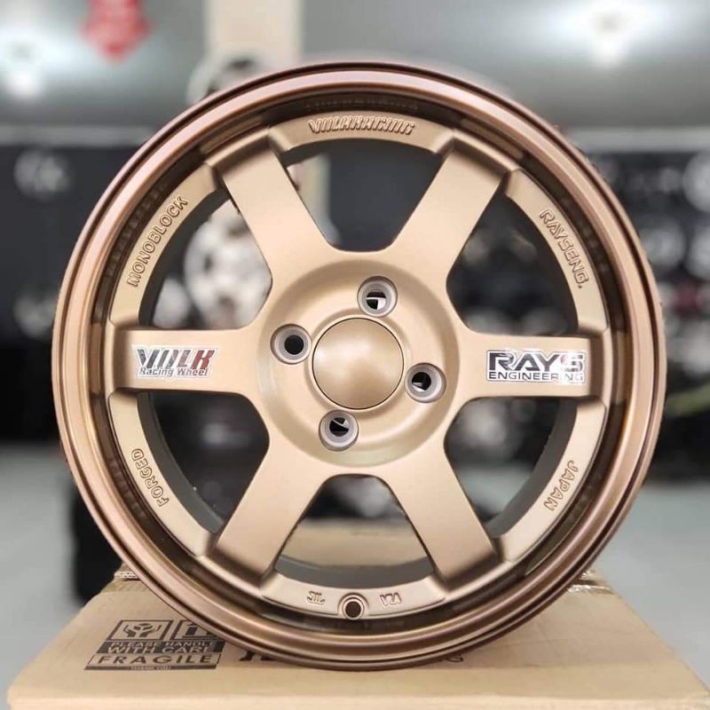 velg mobil rays te37 ring 15x7 4x100