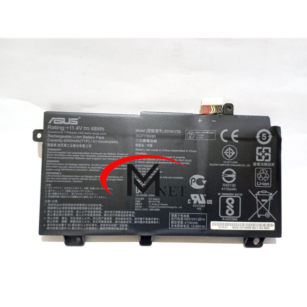 BATERAI LAPTOP ASUS TUF FX504 FX505 FX504GE ORIGINAL