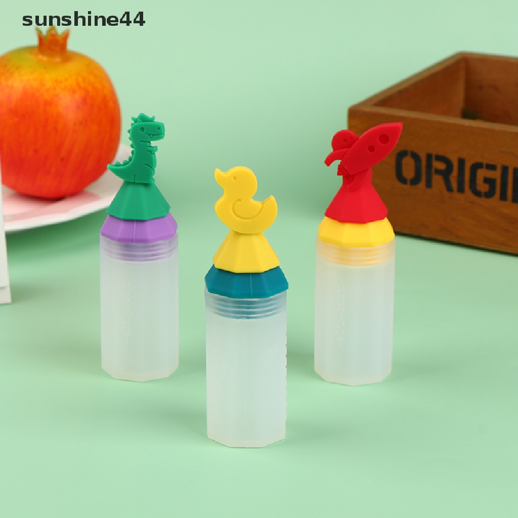 Sunshine Botol Saus Tomat / Kecap Mini Portable 20ML Motif Kartun