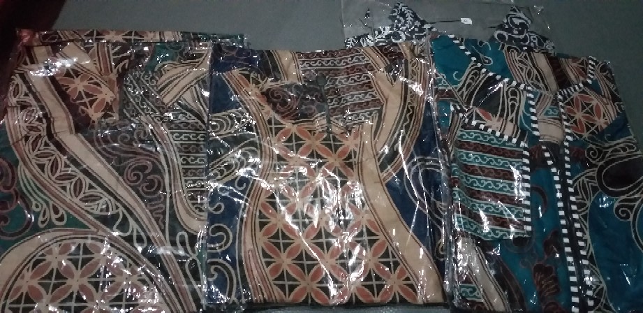 Blouse Batik Atasan Batik Wanita Dolby Dolbi Dobby Tenun Sutra Tulis Halus Katun Atbm Rissa Batik