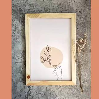 AESTHETIC FRAME KAYU 20X30 HIASAN DINDING DEKORASI DINDING AESTHETIC FRAME KAYU 20X30 HIASAN DINDING DEKORASI DINDING