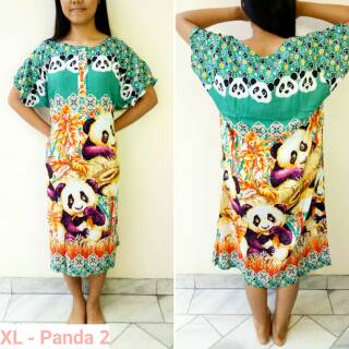  Batik  Hengky XL Panda 2 Baju  Wanita Tidur Wanita Motif  