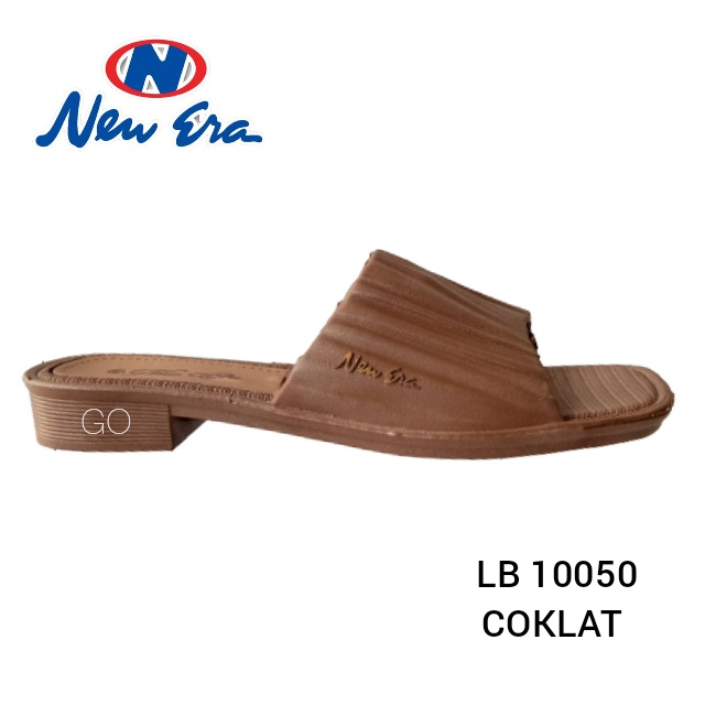 gof NEW ARRIVAL NEW ERA LB.E 10050 SANDAL SLOP KARET WANITA FLAT TEPLEK TERBARU KEKINIAN SENDAL SELOP PEREMPUAN SLIP CEWEK SLIDE IBU PESTA KONDANGAN