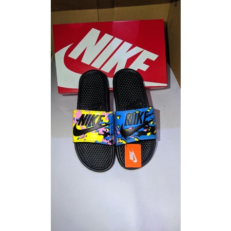 SANDAL SLIDE PRIA NIKE KOMBINASI GRADE ORI