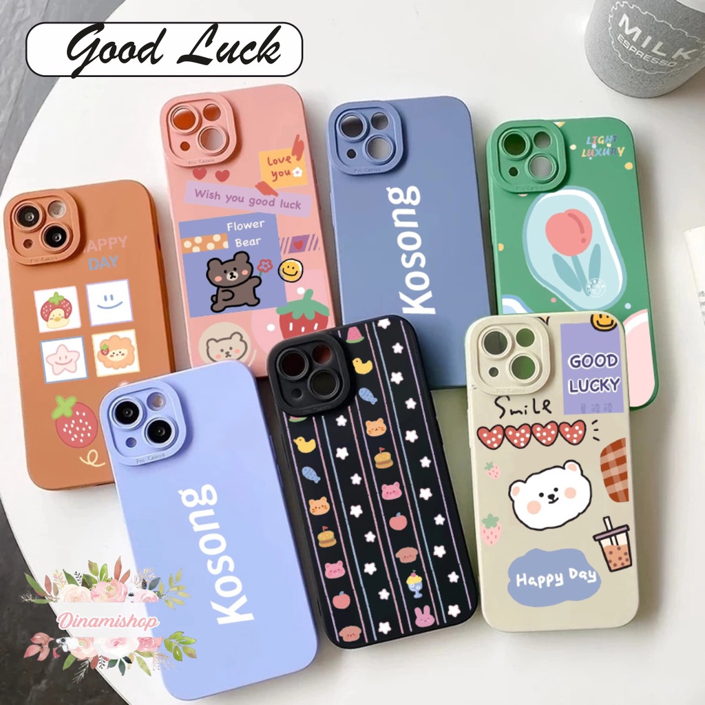 SOFTCASE CASE SILIKON PROCAMERA GOOD LUCK OPPO VIVO SAMSUNG REALME XIAOMI IPHONE INFINIX ALL TYPE DS