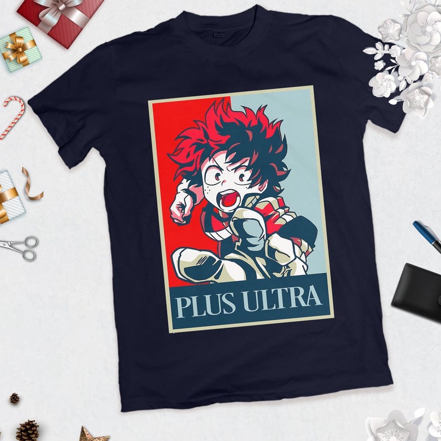 Tshirt Deku Plus Ultra Boku No Hero Anime My Hero Academia