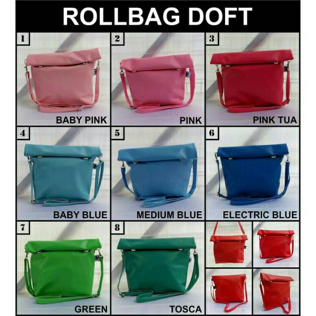 BIG SALE / CLEARENCE SALE Slingbag rollbag roll bag VINIL