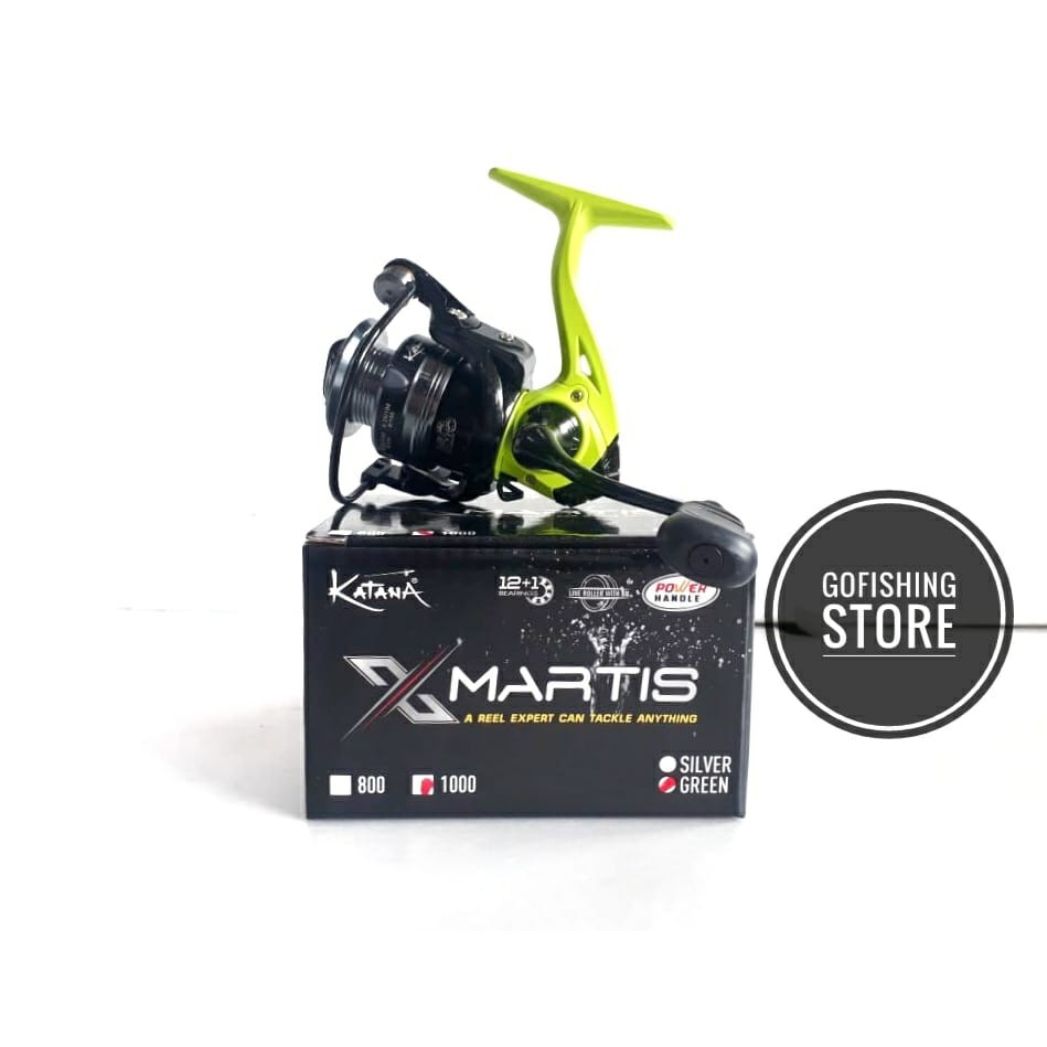 Reel Katana X - Martis 1000 Power Handle