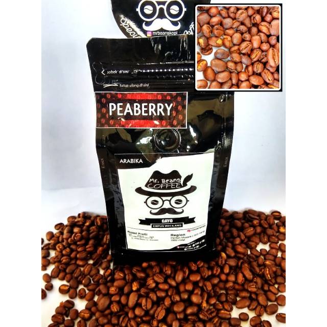 

Kopi Gayo, Peaberry, Longberry, Natural, Honey, Spesialty, Robusta