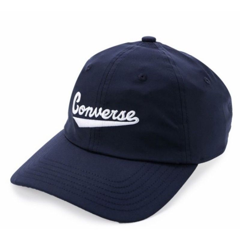 Topi converse caps Converse script Baseball Hitam
