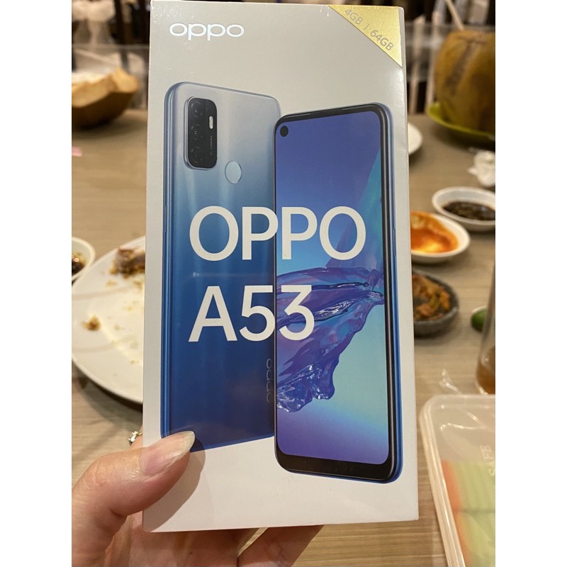Hp Oppo A53 baru, masih segel Ram 4/64