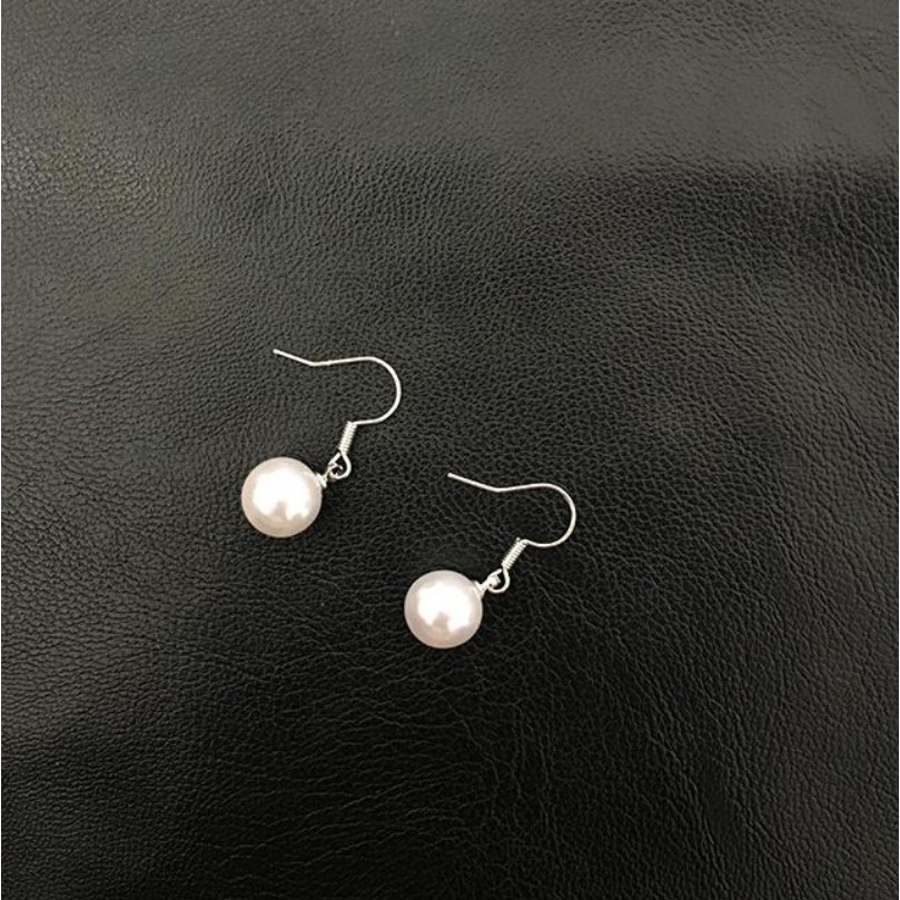 Anting Gantung B263 HOOK PEARL Gaya Korea Fashion Kristal Women Earring Aksesoris Mutiara Wanita