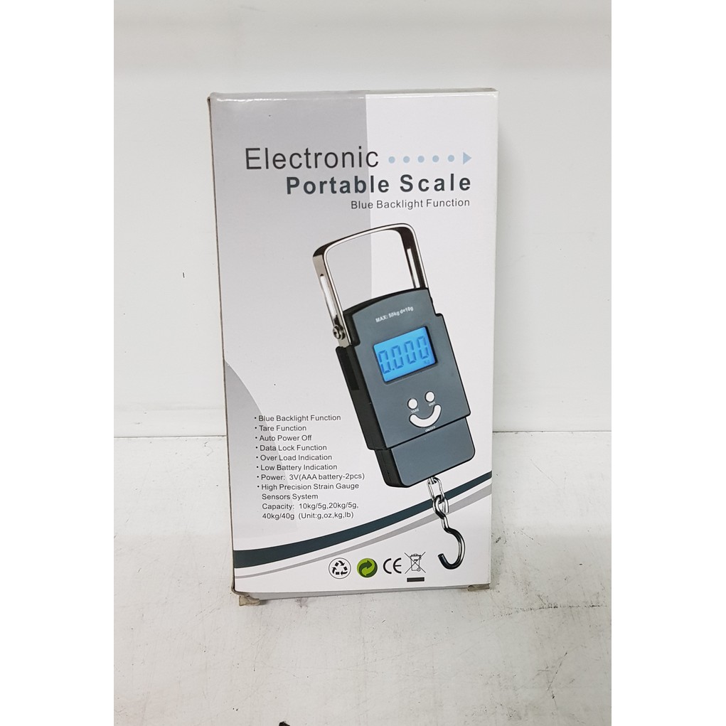 Electronic Portable Scale - Timbangan Gantung Digital 50 Kg