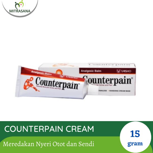 Counterpain Cream 15gr 30gr 60gr 120gr