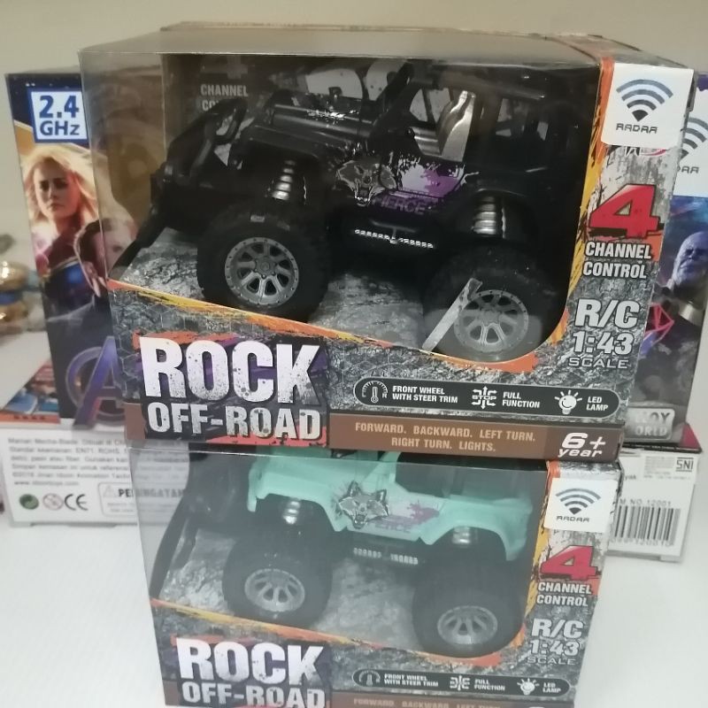 PROMO MAINAN MOBIL RC / REMOTE CONTROL JEEP ROAD