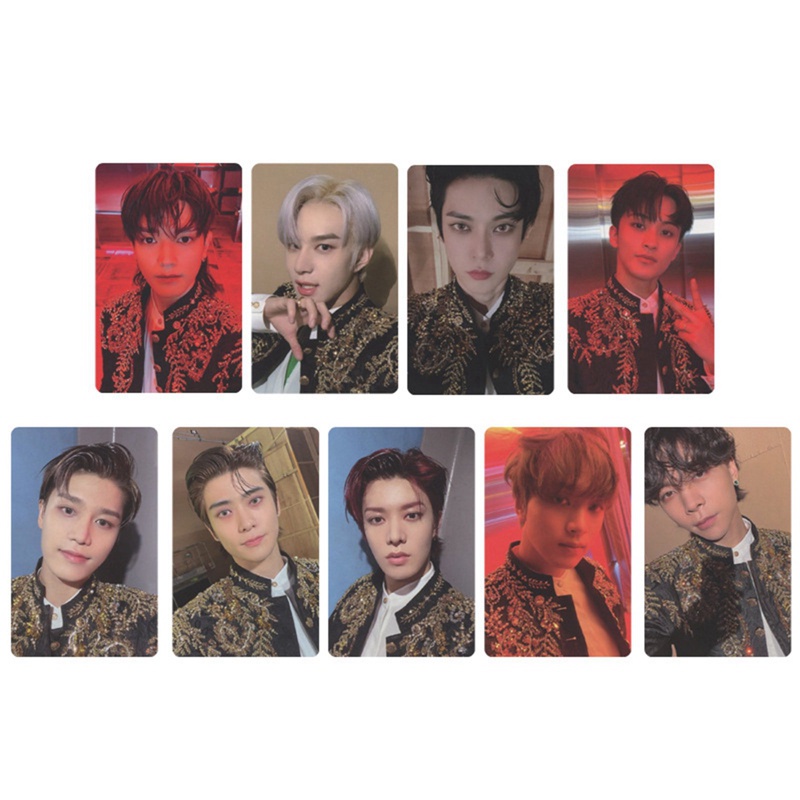 9pcs / Set Kartu Lomo Album Kpop Nct127 Untuk Koleksi Penggemar