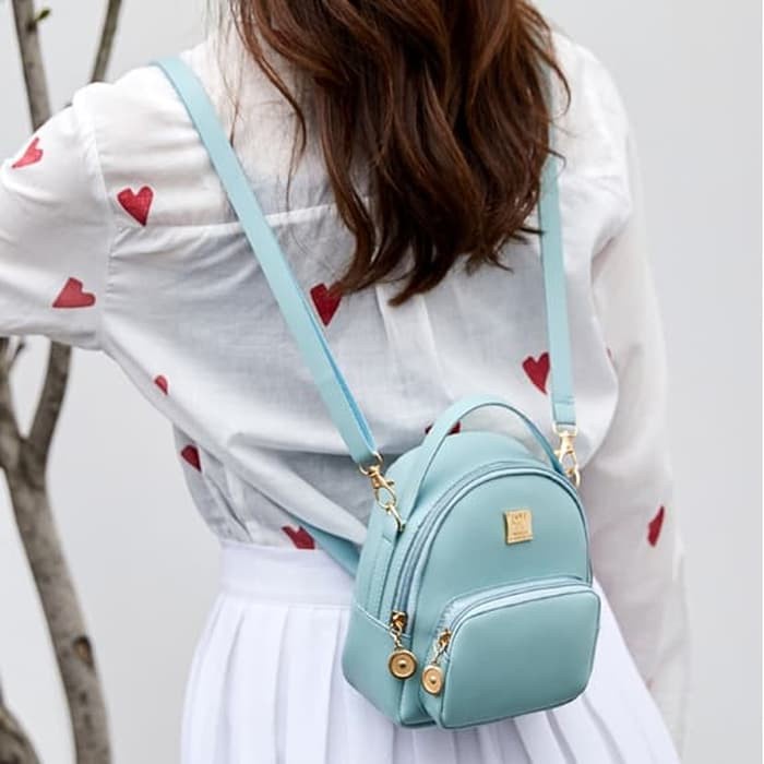 Tas Ransel Mini Wanita Import Mini Backpack MOM Import