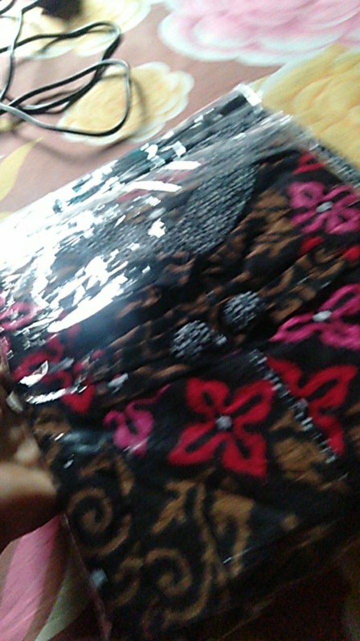 Tey-17 Batik Wanita Asj Sa Hrb026 Kenongo Kemeja Tosca Pendek