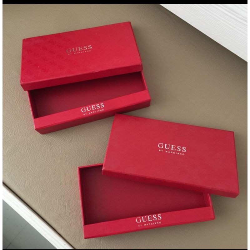 Guess Box Wallet Kotak Dompet Original